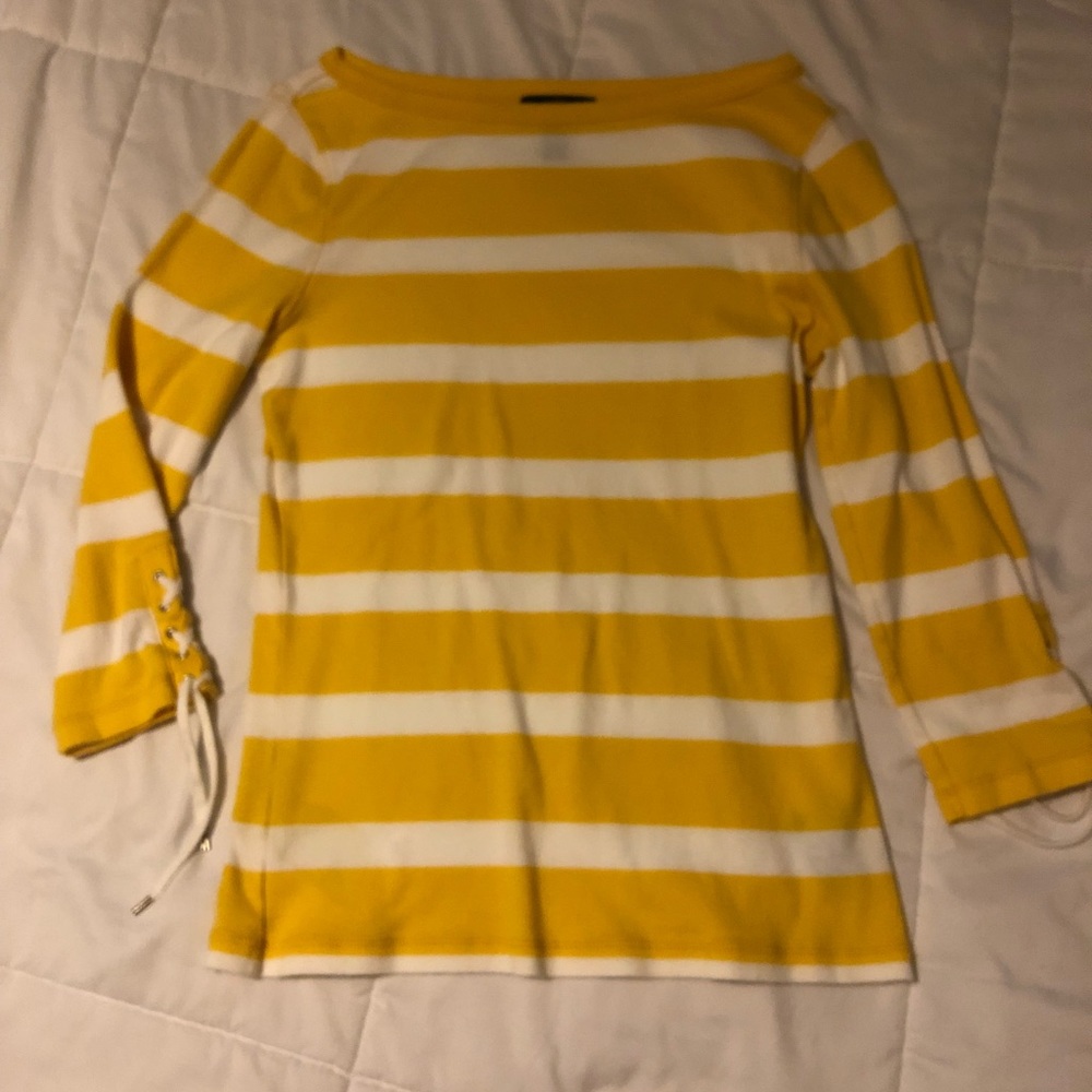 Lauren by Ralph Lauren 3/4 sleeve light sweater
